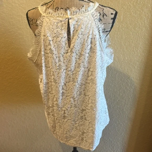 Berryou cream lace, halter top, XXL, NWT | offer in description - Picture 5 of 7